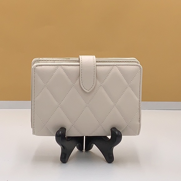 KATE SPADE Carey Medium Compact Bifold Wallet Parchment Color - Picture 3 of 15